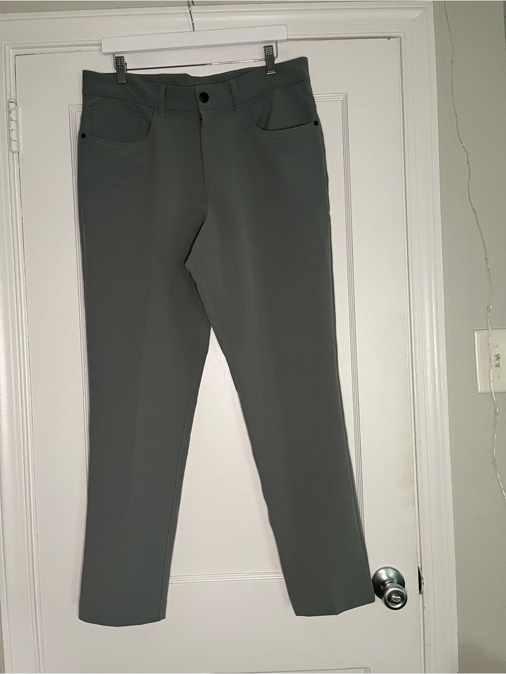Men's Panama Jack Green Stretch Ponte Pants Size 34x32